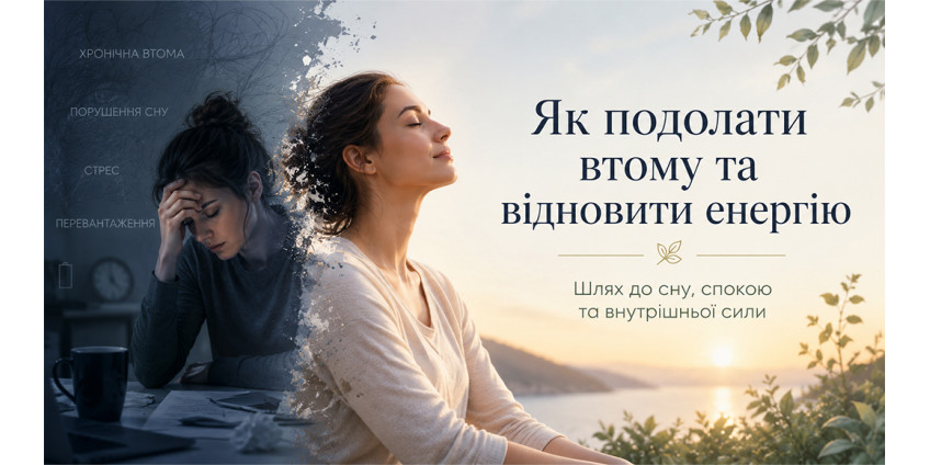 Як подолати постійну втому та відновити внутрішню енергію